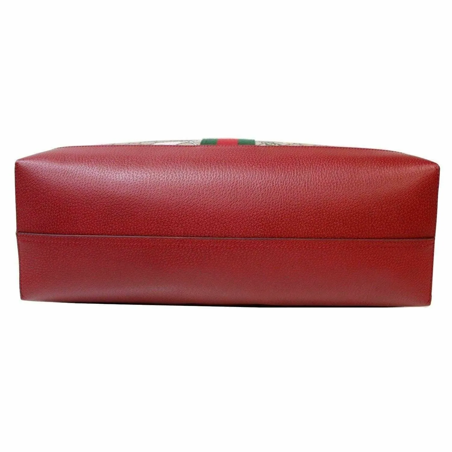 GUCCI Ophidia GG Flora Medium Tote Bag Red 547947