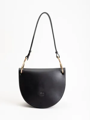 half round bag - nero