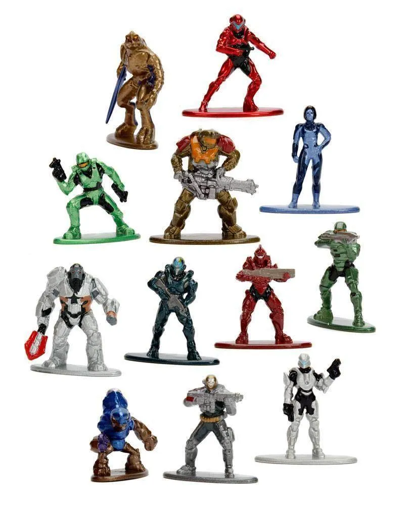 Halo Nano Metalfigs Diecast Mini Figures 4 cm