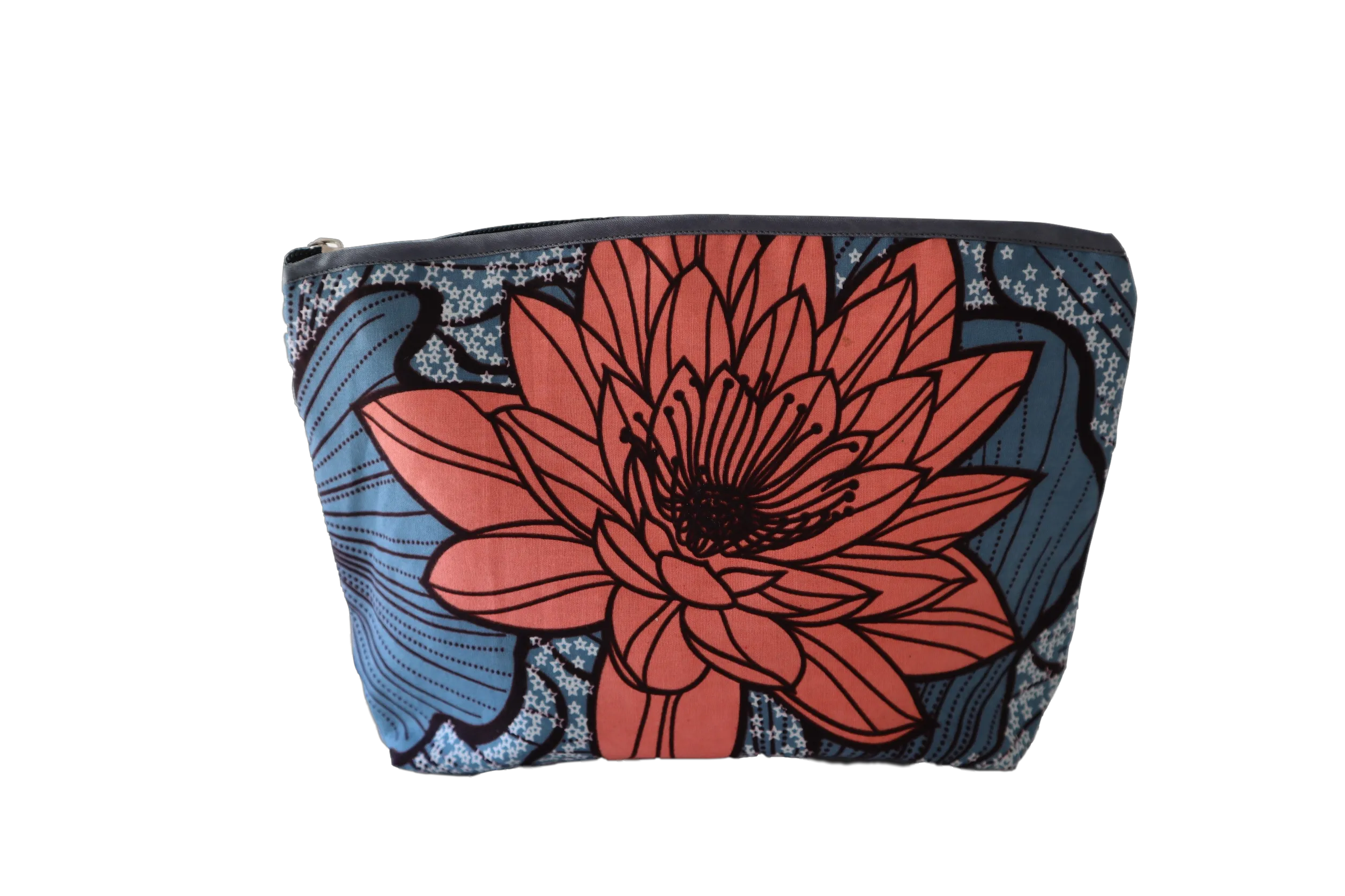 Handcrafted Kitenge Travel Cosmetic Bag