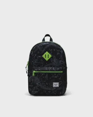 Heritage Youth Backpack Diggin'Up Dino's in Black