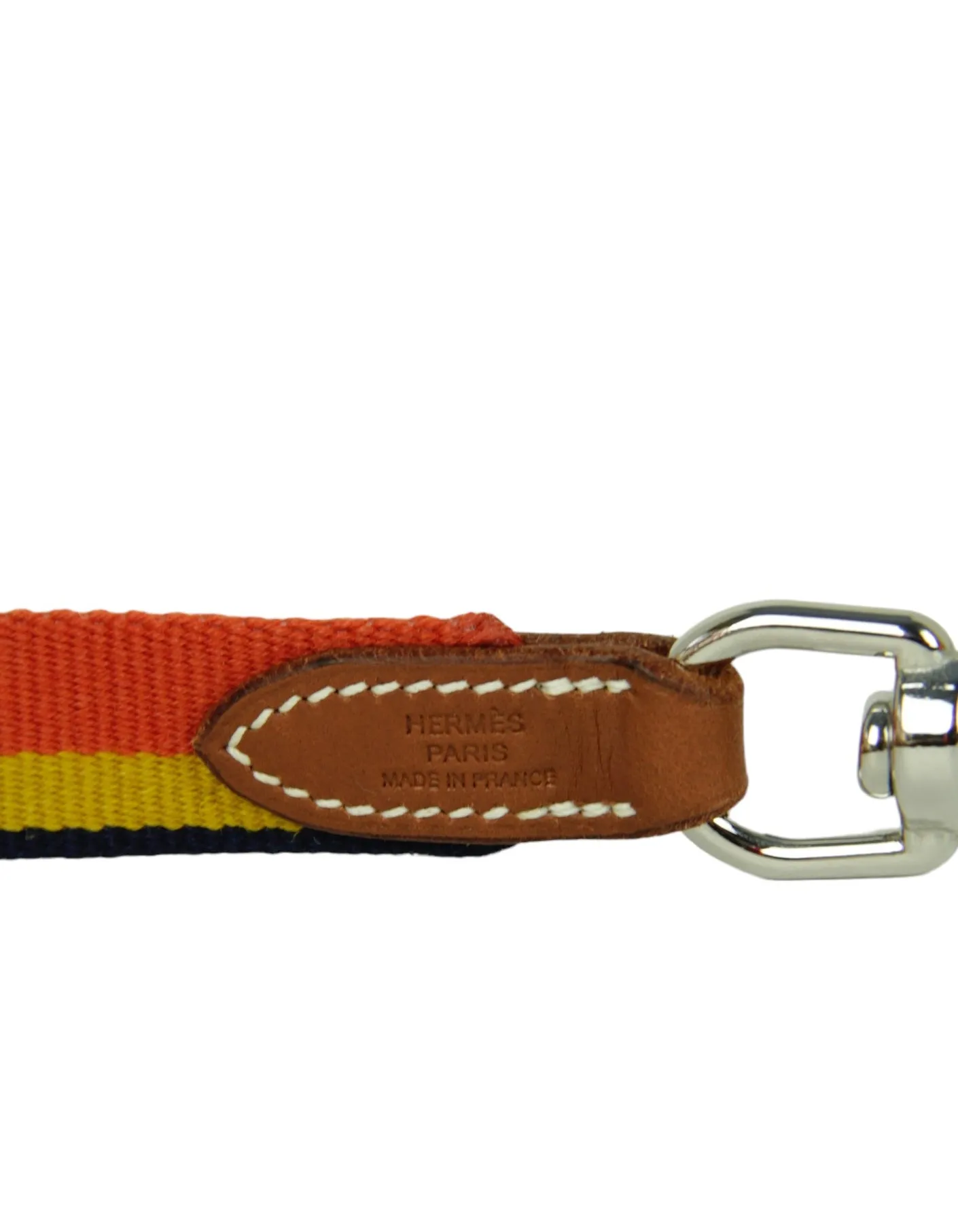 Hermes Dark Irish Rocabar Dog Leash