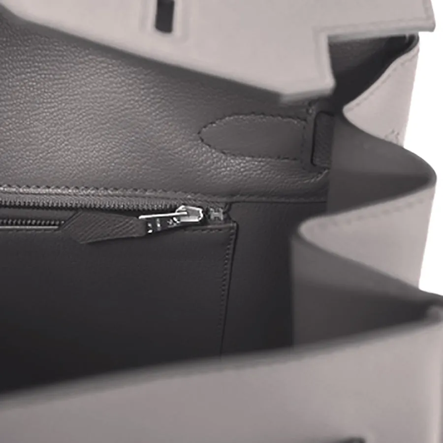 Hermes Etain Birkin 35cm Tin Grey Epsom Palladium Hardware