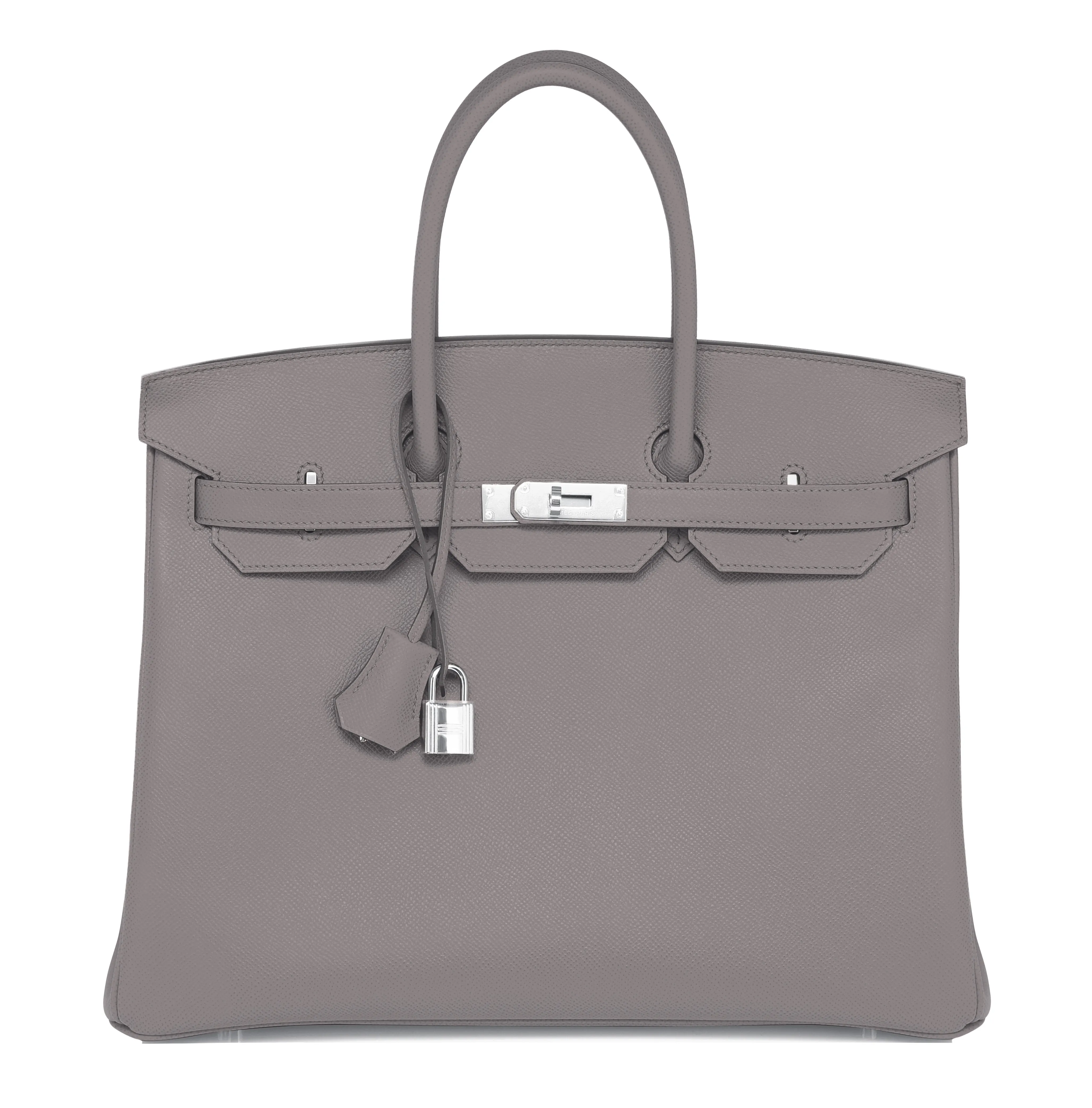 Hermes Etain Birkin 35cm Tin Grey Epsom Palladium Hardware