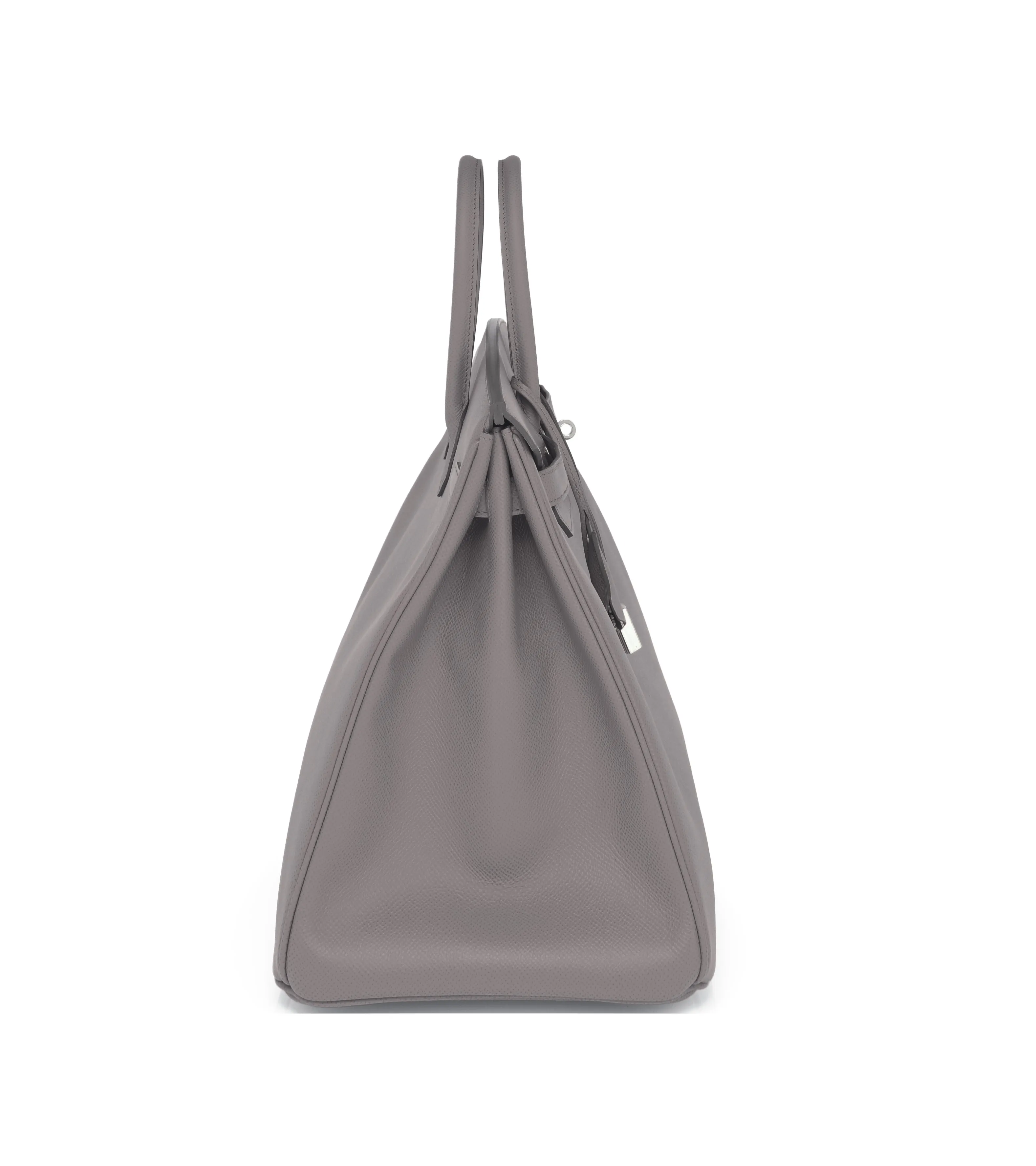 Hermes Etain Birkin 35cm Tin Grey Epsom Palladium Hardware