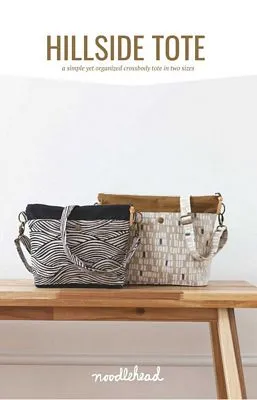 Hillside Tote Pattern by Noodlehead
