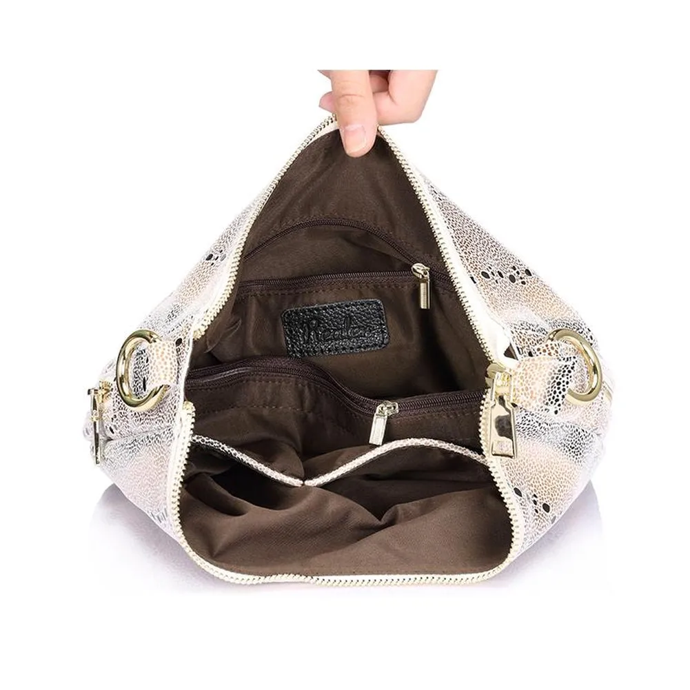 Hobo / Tote Bag  <br>Genuine-Leather