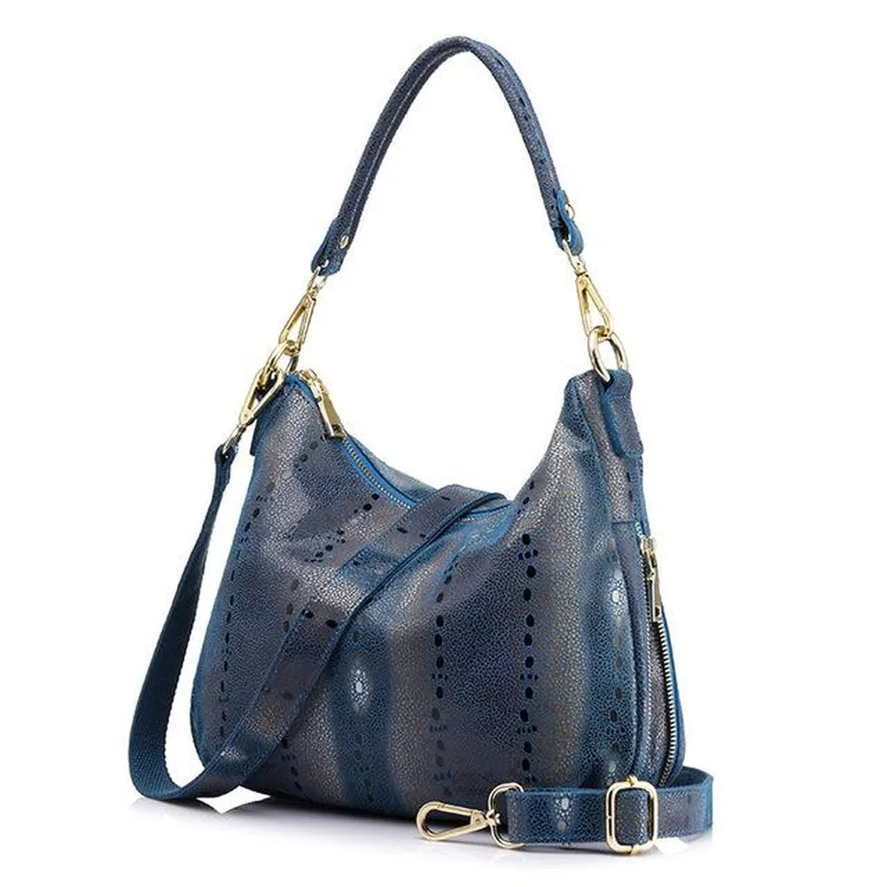 Hobo / Tote Bag  <br>Genuine-Leather