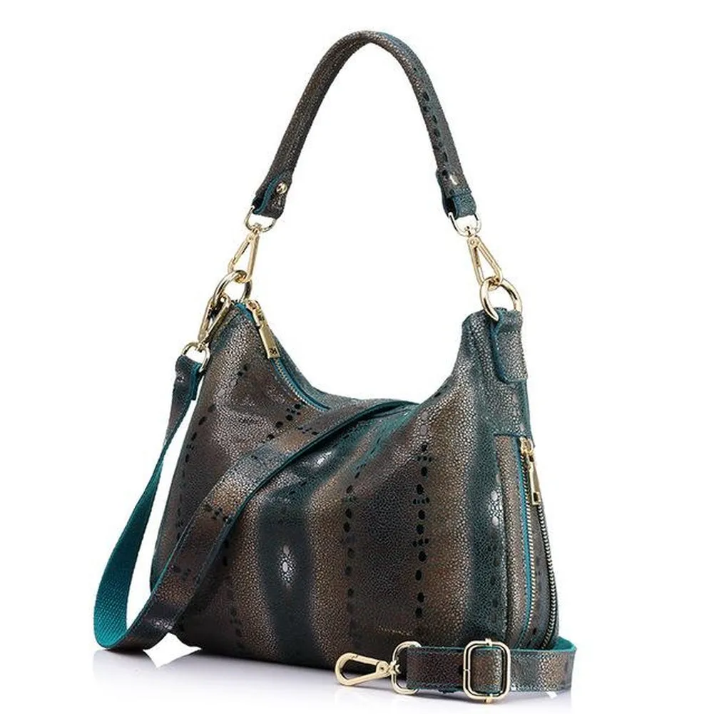 Hobo / Tote Bag  <br>Genuine-Leather