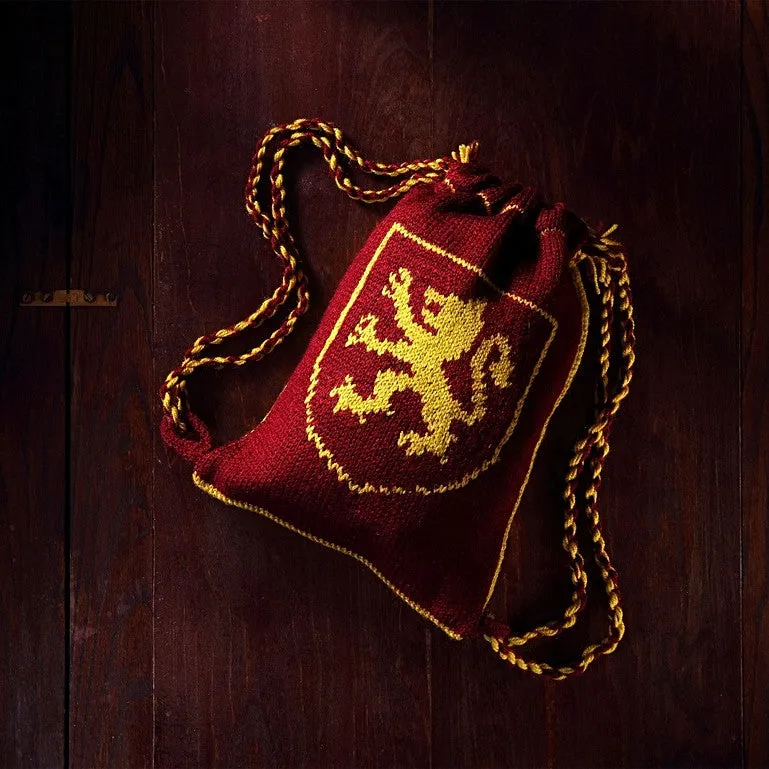 Hogwarts Gryffindor Reversible Backpack Knitting Kit