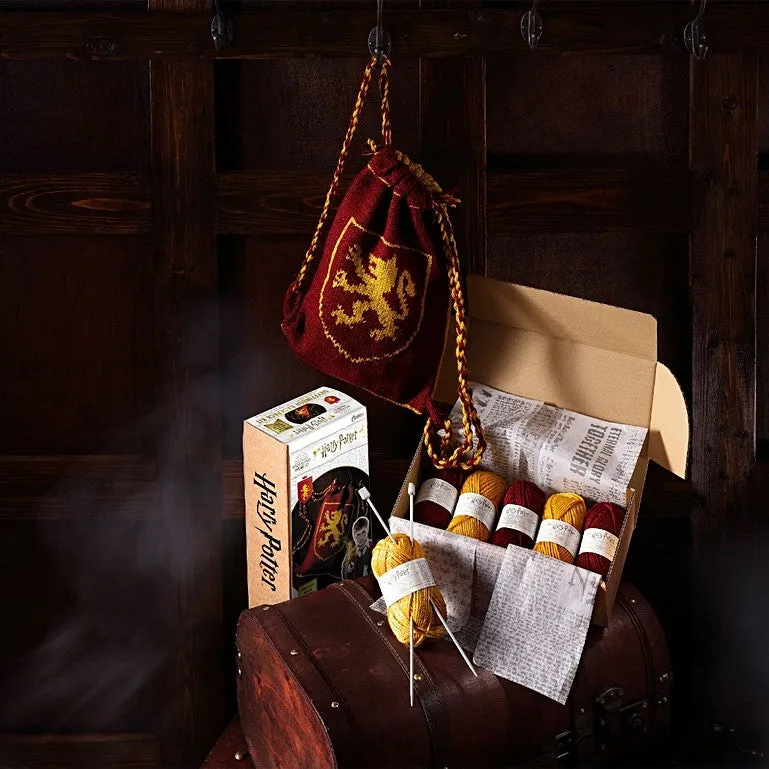 Hogwarts Gryffindor Reversible Backpack Knitting Kit