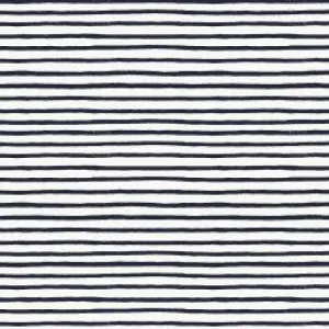 Holiday Classics Festive Stripe in Navy --  Bon Voyage by Rifle Paper Co. for C   Steel