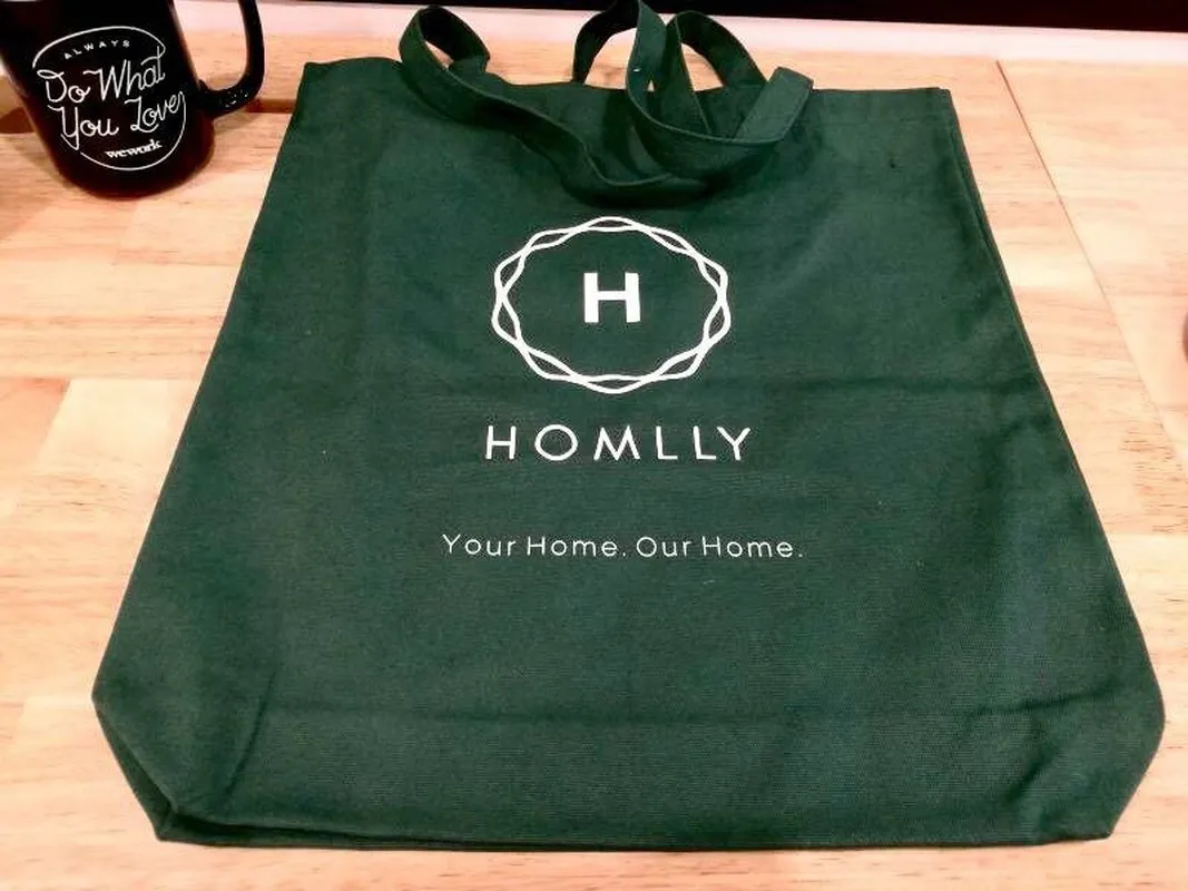Homlly Canvas Tote Bag