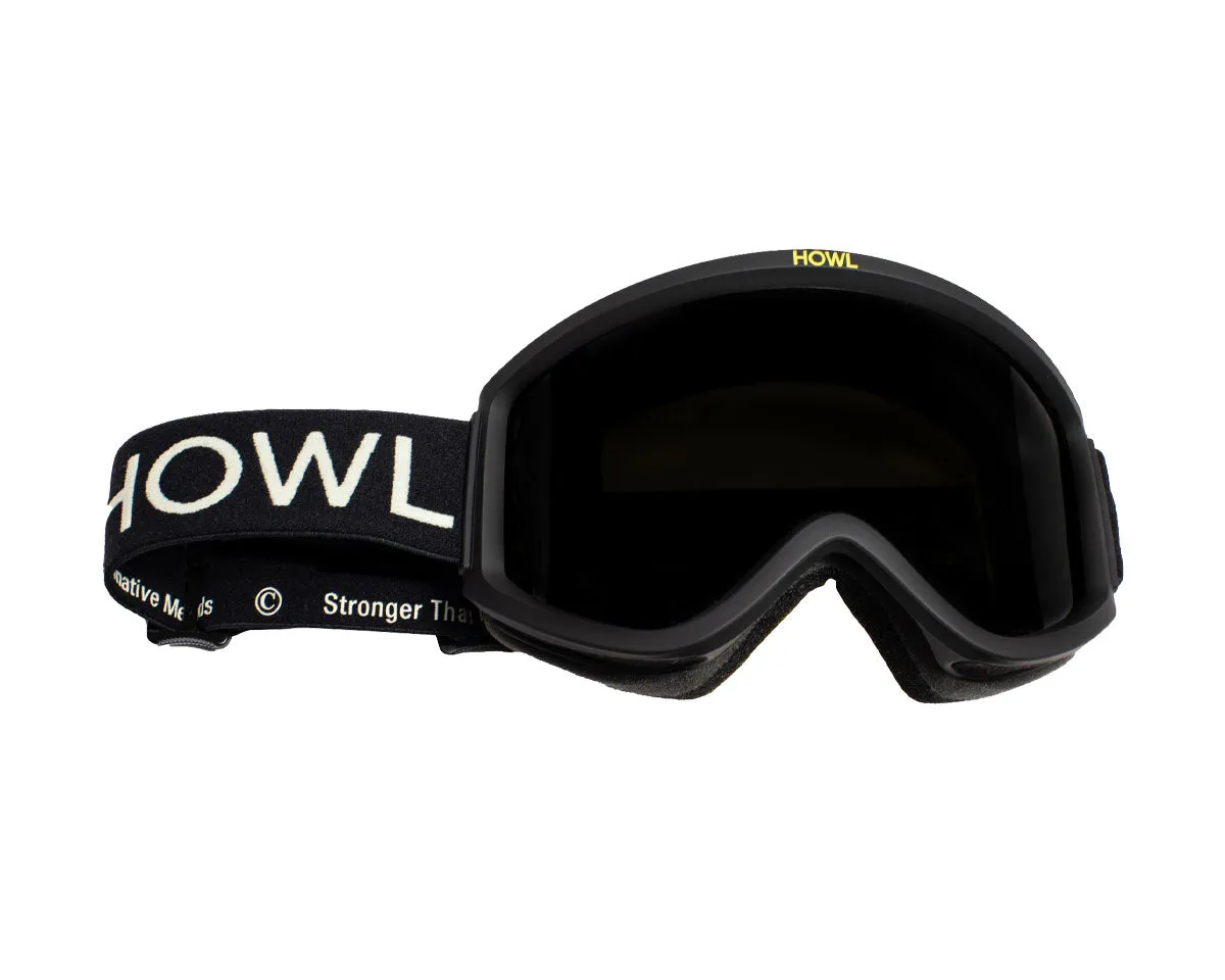Howl Odyssey Goggle Black   Bonus Lens 2025