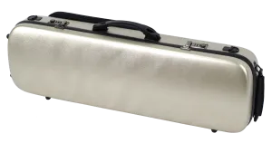 HQ Polycarbon Viola Case Oblong - Brushed Champagne