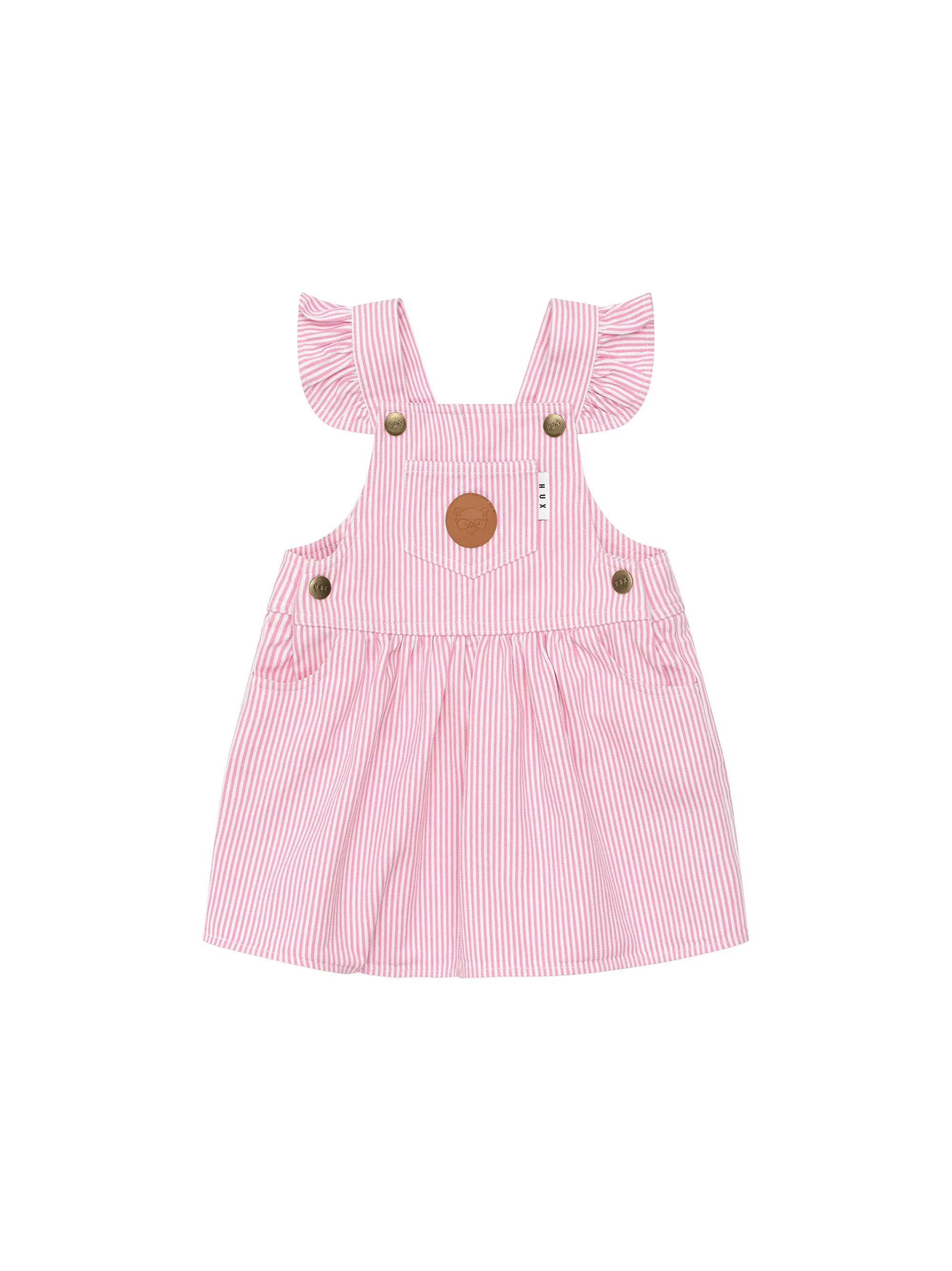 Huxbaby Candy Stripe Pinafore