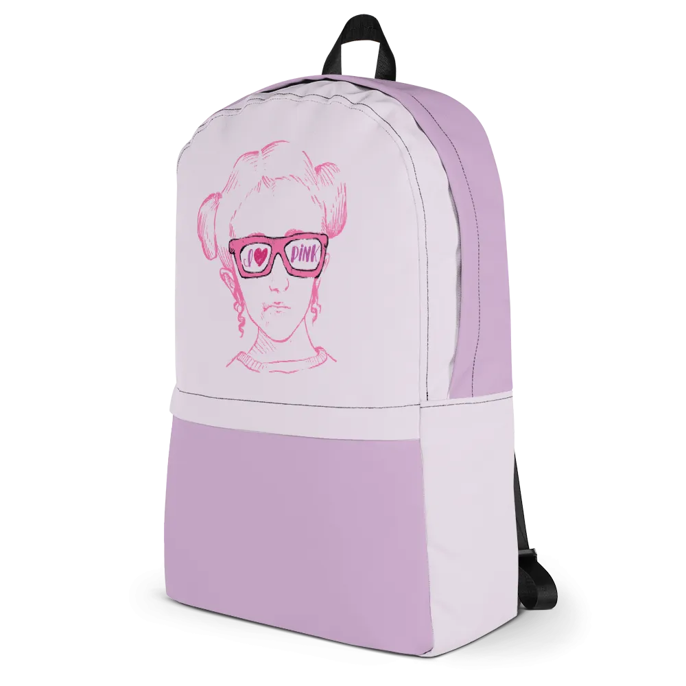 I Love Pink (Esperanza - Raising Dion) Backpack