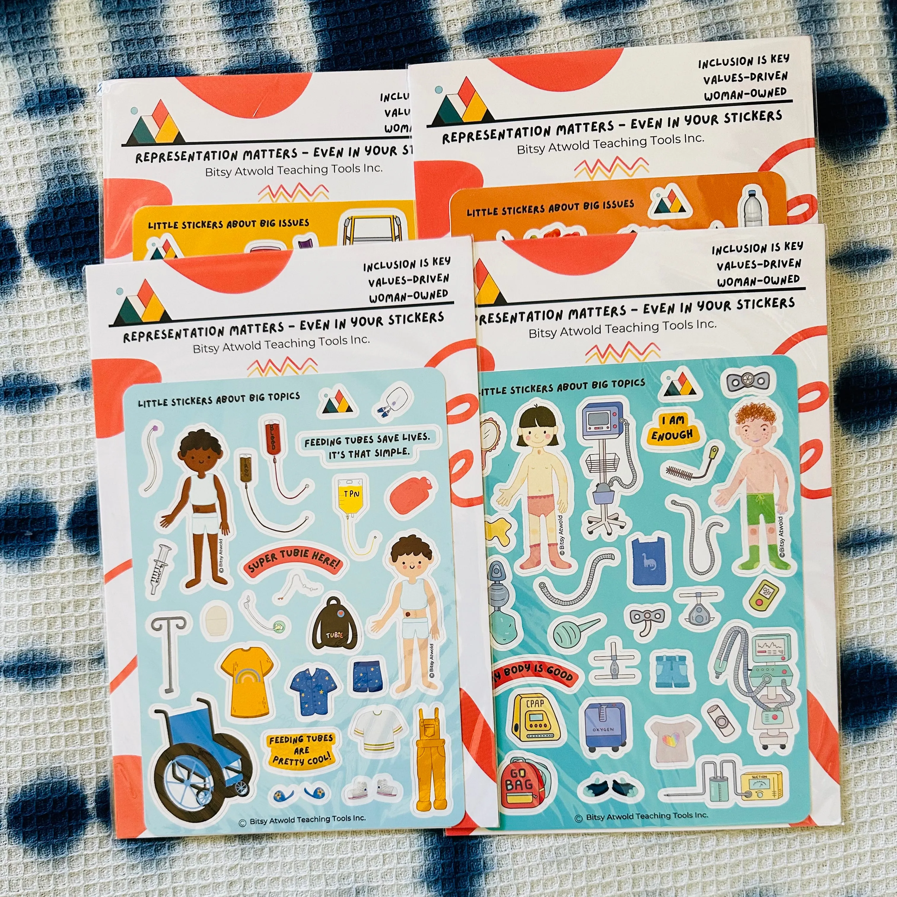 INCLUSIVE COLORING & STICKER GIFT BOX