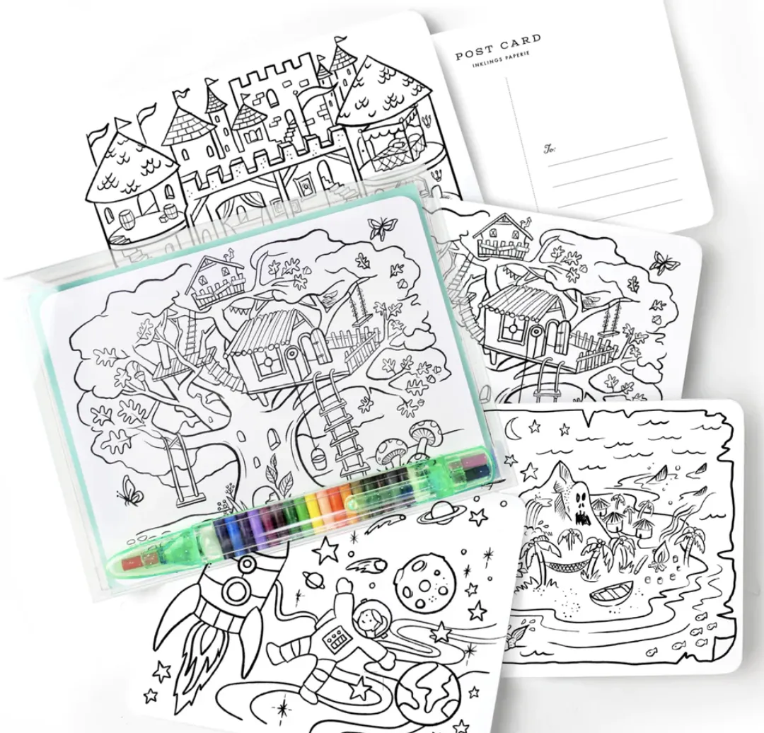 INCLUSIVE COLORING & STICKER GIFT BOX