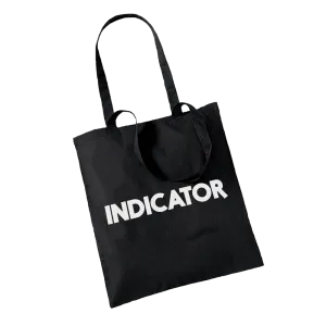 INDICATOR black Tote bag
