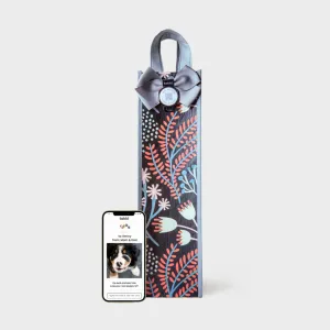 Inspire | Wine | Reusable Gift Bag   QR Greeting Card