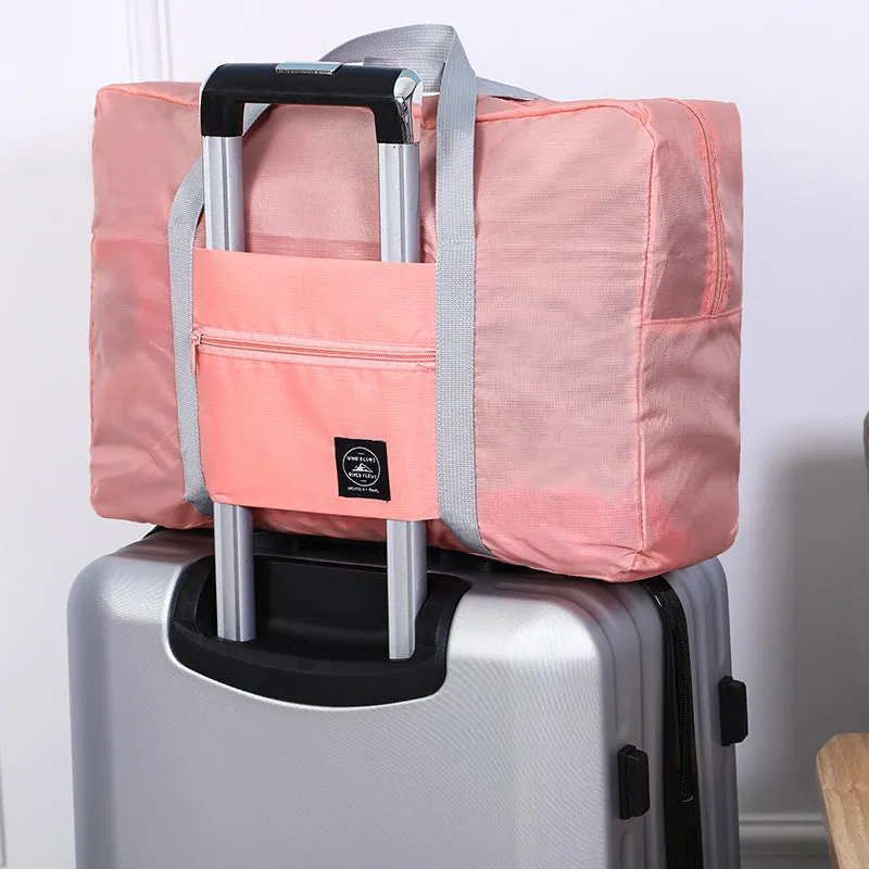 INSTOCK-Customized travel foldable airplane bag