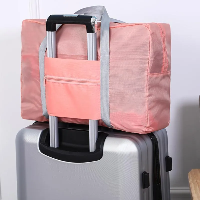 INSTOCK-Customized travel foldable airplane bag