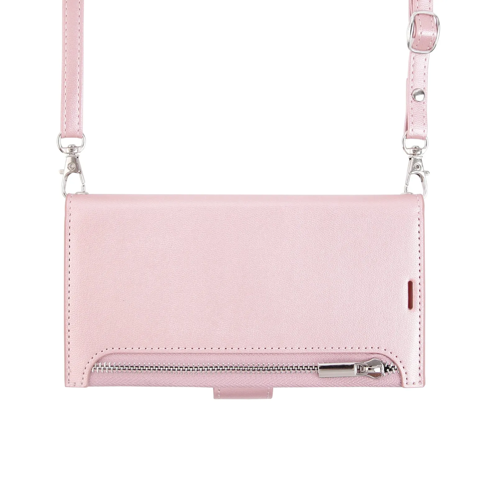 INSTOCK- Shoulder bag zipper wallet mobile phone leather case.