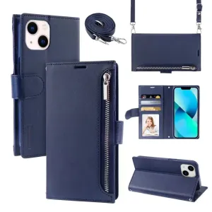 INSTOCK- Shoulder bag zipper wallet mobile phone leather case.