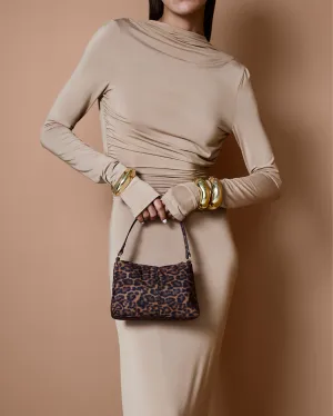 ISLA HANDLE BAG - LEOPARD