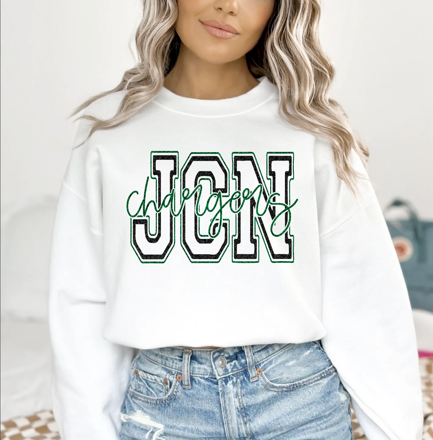 JCN Glitter Chargers Through (M124)