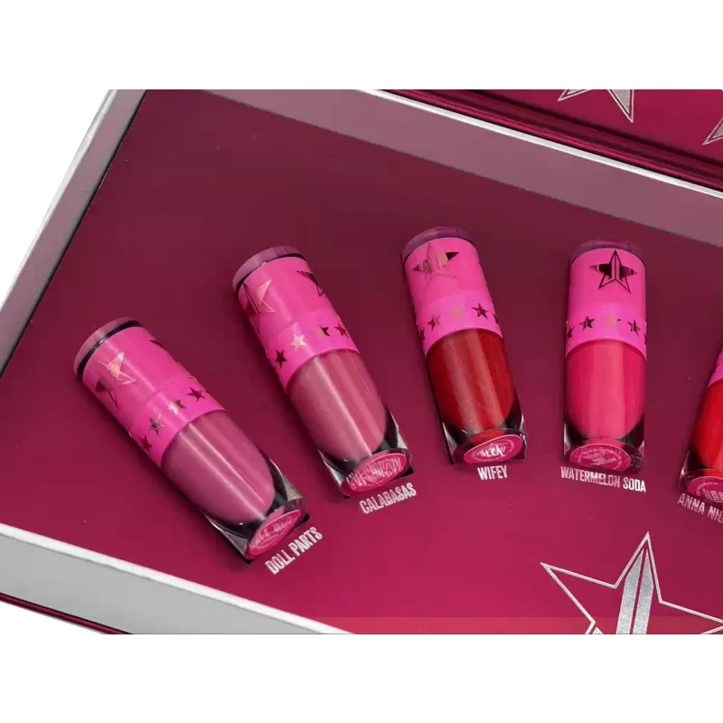 Jeffree Star Cosmetics The Mini Velour Liquid Lipstick Bundle - Red & Pink
