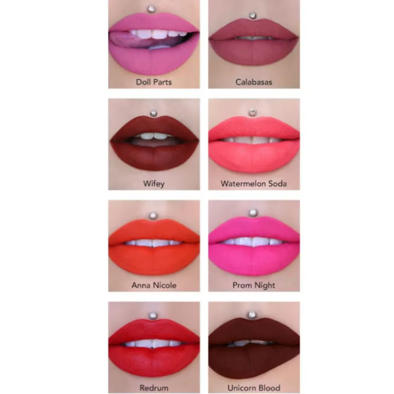 Jeffree Star Cosmetics The Mini Velour Liquid Lipstick Bundle - Red & Pink