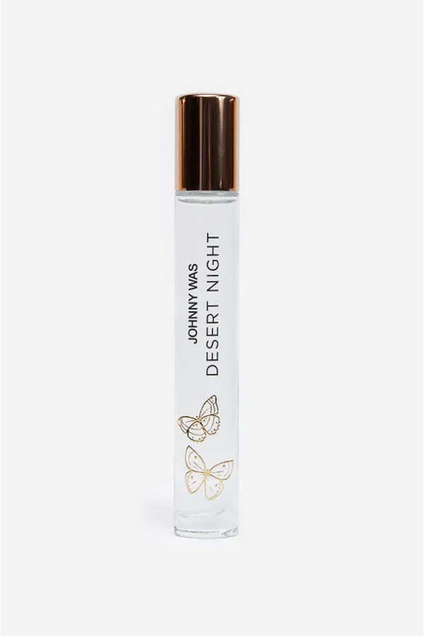 Johnny Was Desert Night Rollerball 10 ML Oil Perfume Roll Scent Pink Box USA NEW