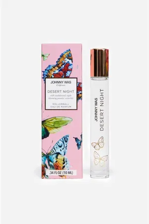 Johnny Was Desert Night Rollerball 10 ML Oil Perfume Roll Scent Pink Box USA NEW