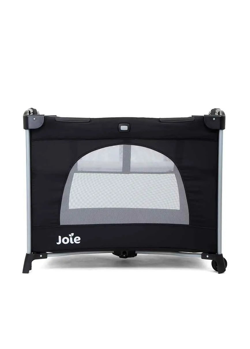 Joie Kubbie Compact Travel Cot - Coal
