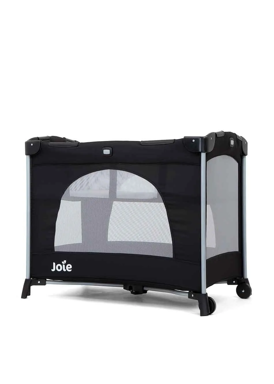 Joie Kubbie Compact Travel Cot - Coal