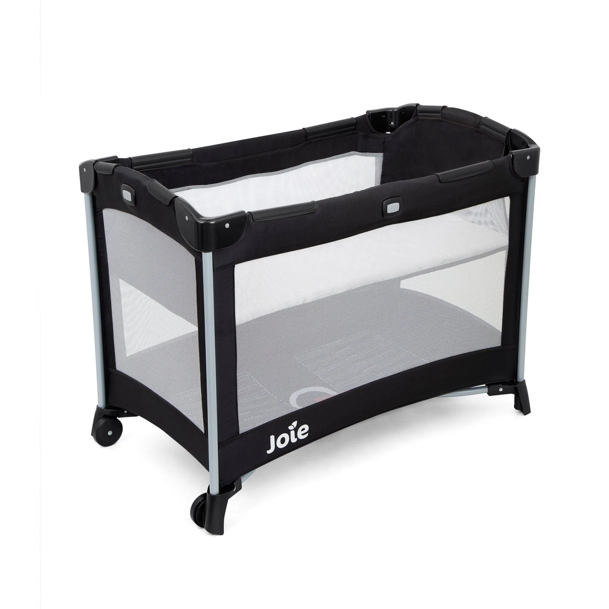 Joie Kubbie Travel Cot in Coal