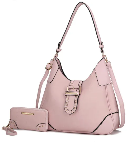 Juliette Shoulder Bag with Matching Wallet – 2 pcs