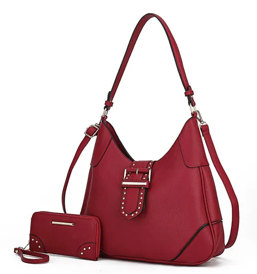 Juliette Shoulder Bag with Matching Wallet – 2 pcs