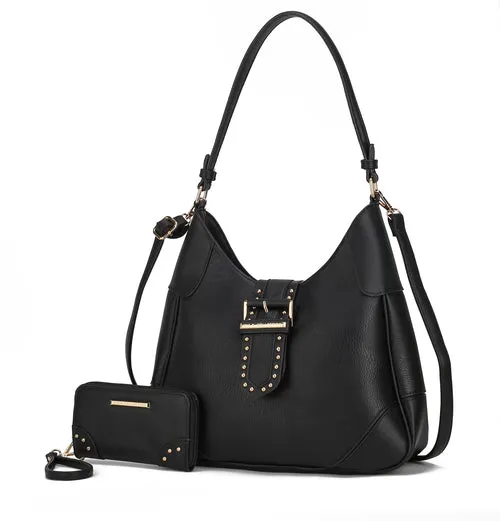 Juliette Shoulder Bag with Matching Wallet – 2 pcs