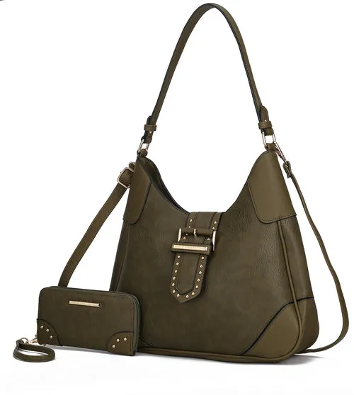 Juliette Shoulder Bag with Matching Wallet – 2 pcs