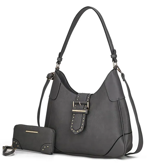 Juliette Shoulder Bag with Matching Wallet – 2 pcs