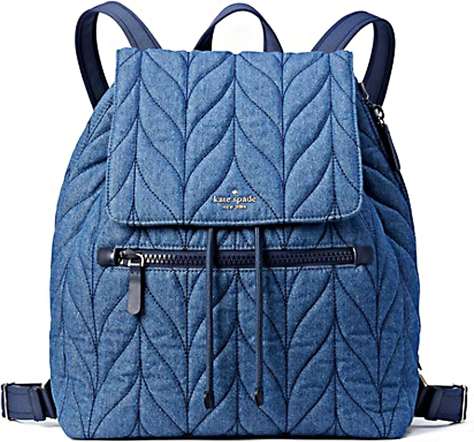 Kate Spade New York Ellie Large Flap Denim Backpack