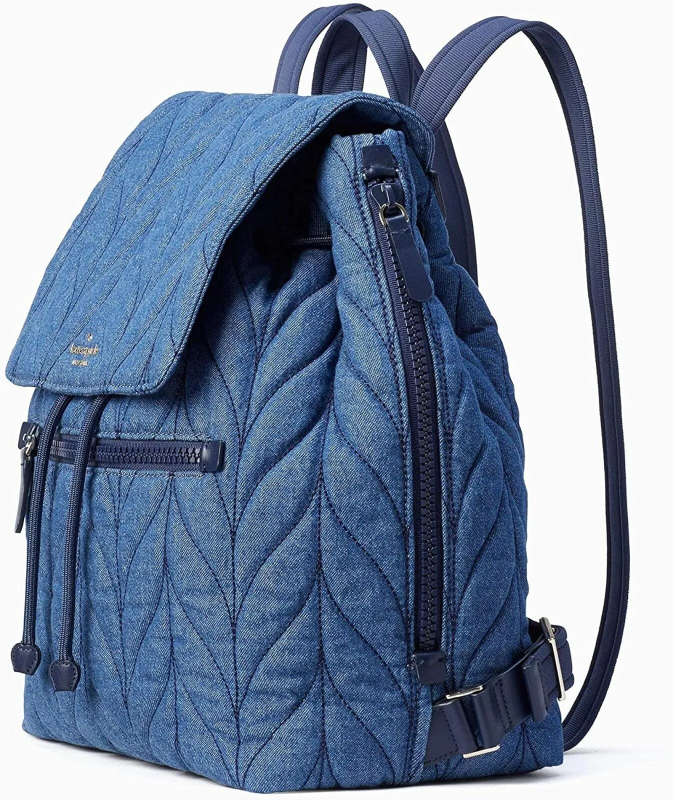 Kate Spade New York Ellie Large Flap Denim Backpack