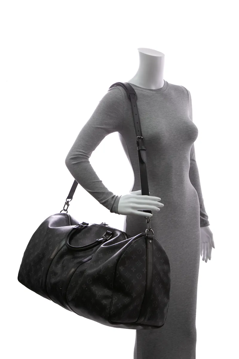 Keepall 55 Bandouliere Travel Bag