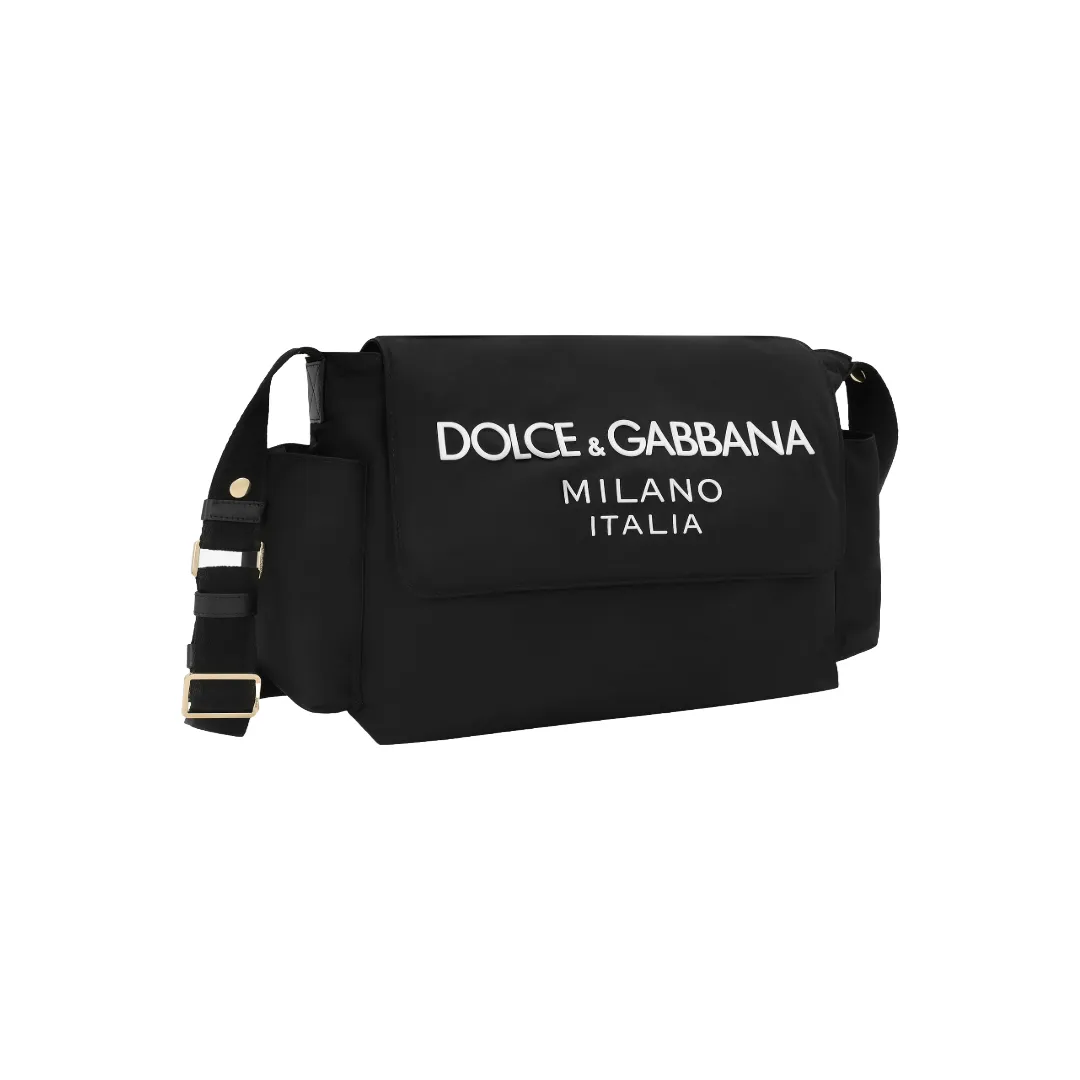 KIDS DOLCE & GABBANA BABY CHANGING MAT BAG