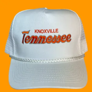 Knoxville Tennessee Mesh Trucker Snapback Rope Cap Hat Custom embroidery Knoxville, TN