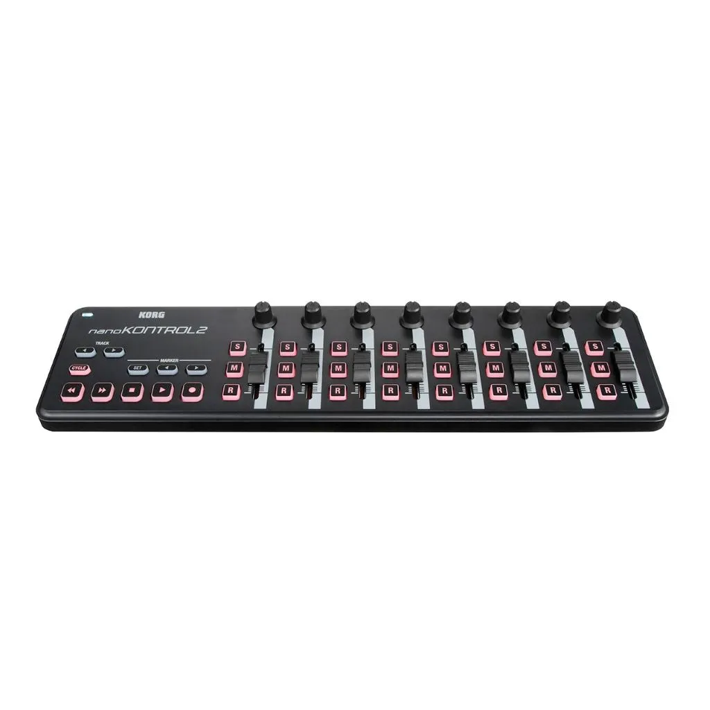 Korg nanoKONTROL 2 Compact USB Controller, Black