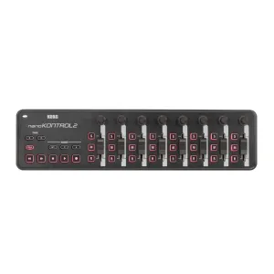 Korg nanoKONTROL 2 Compact USB Controller, Black